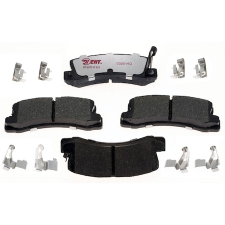 Raybestos Raybestos Brake Pad Set, Eht325H EHT325H